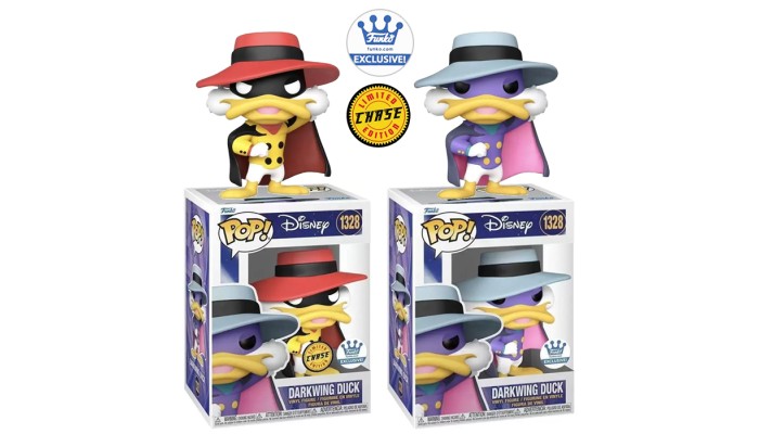 Funko Pop! Darkwing 2024 Duck Pop and Chase